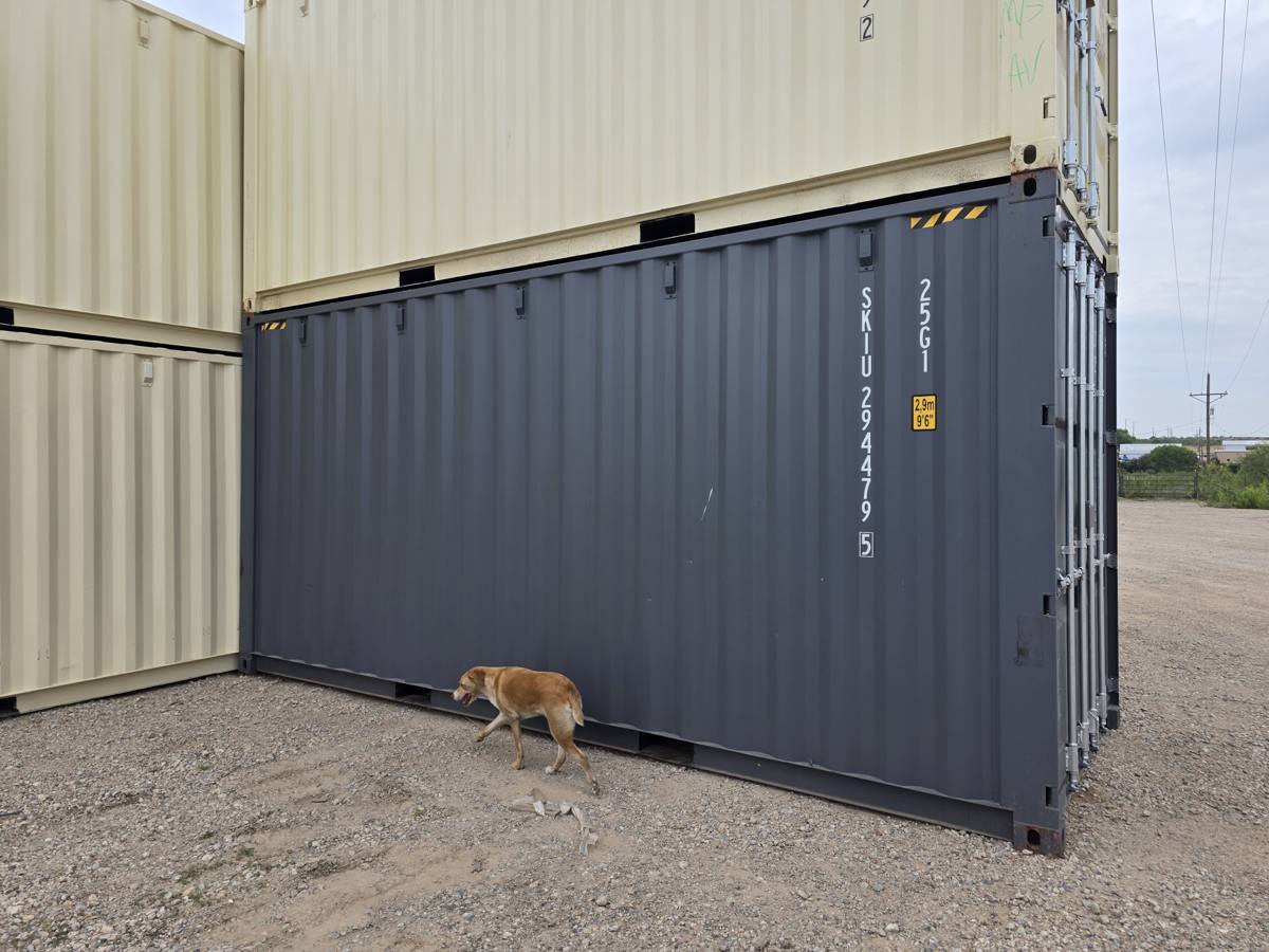 1-Trip 20-foot high cube shipping container