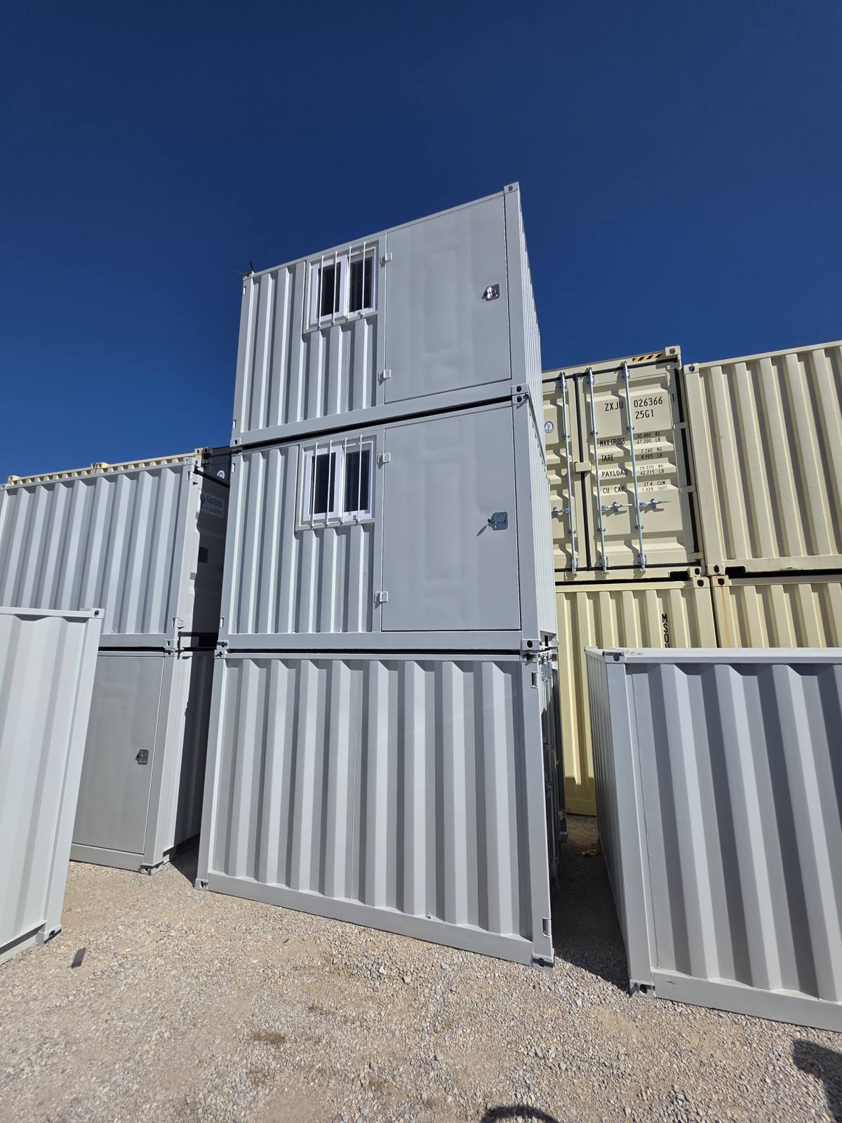 New 8-foot shipping container