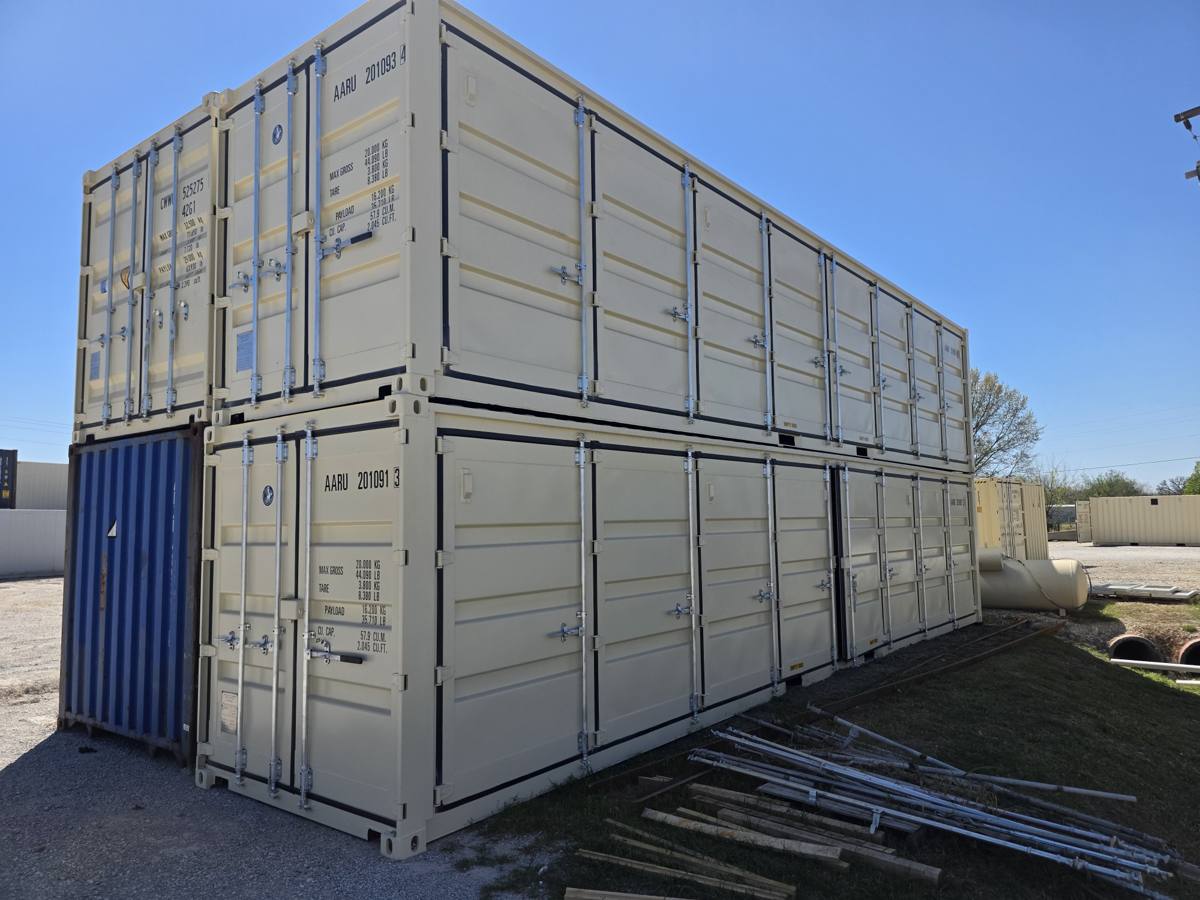 New 39-foot full open side container