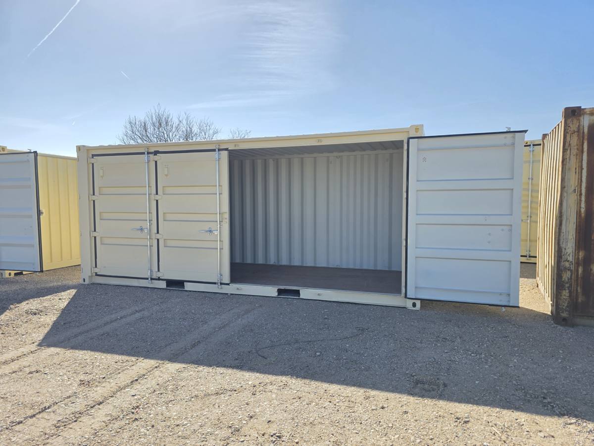 New 19-foot full open side container