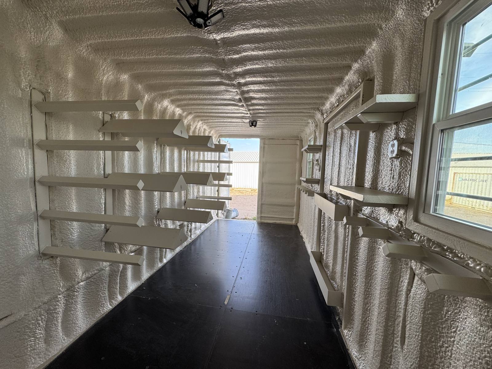 20 ft tack room — interior
