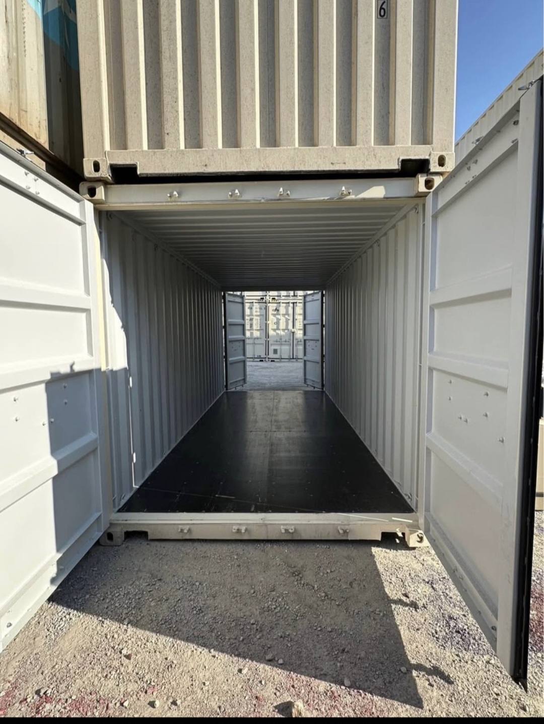 1-Trip 20-foot standard double door shipping container