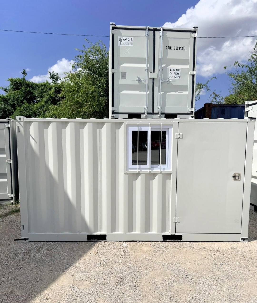 New 12-foot shipping container