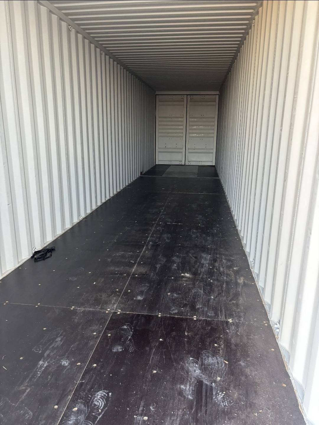 1-Trip 40-foot high cube double door shipping container